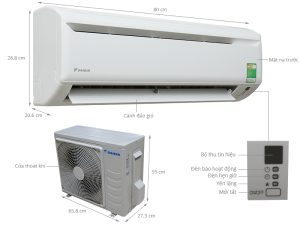 1 HP Daikin FTV25AXV1